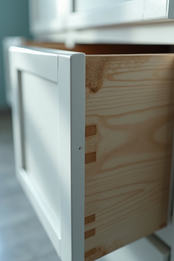hidden urine odor in cabinets and drawers