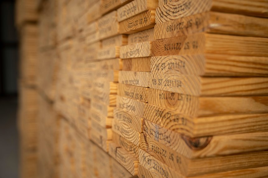 how much wood in rick
