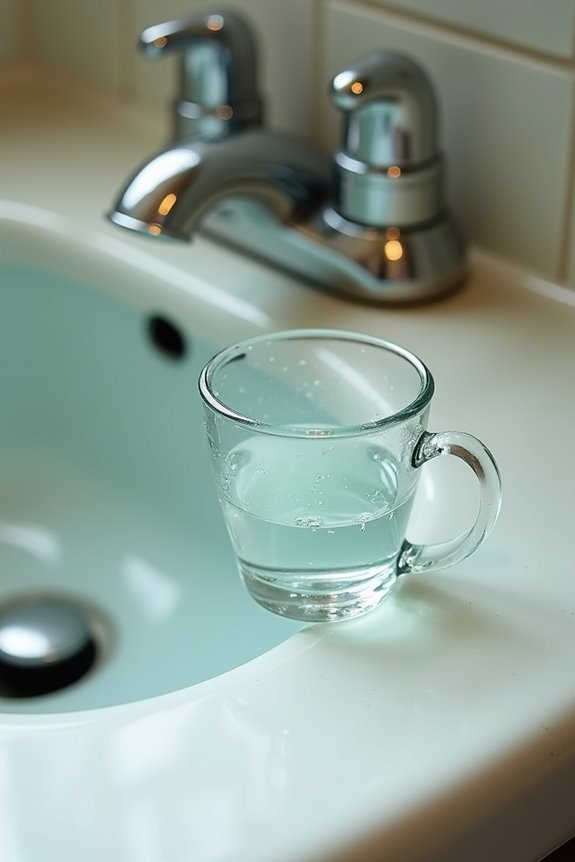 lead and copper in aging bathroom pipes