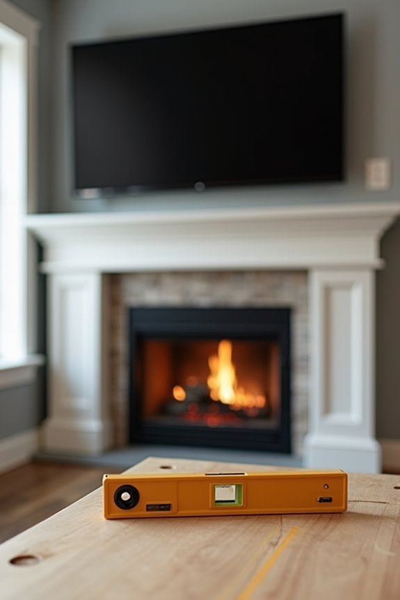 locate studs mark level plan routing