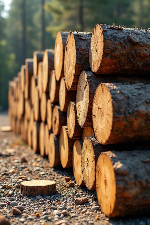 log length changes wood volume