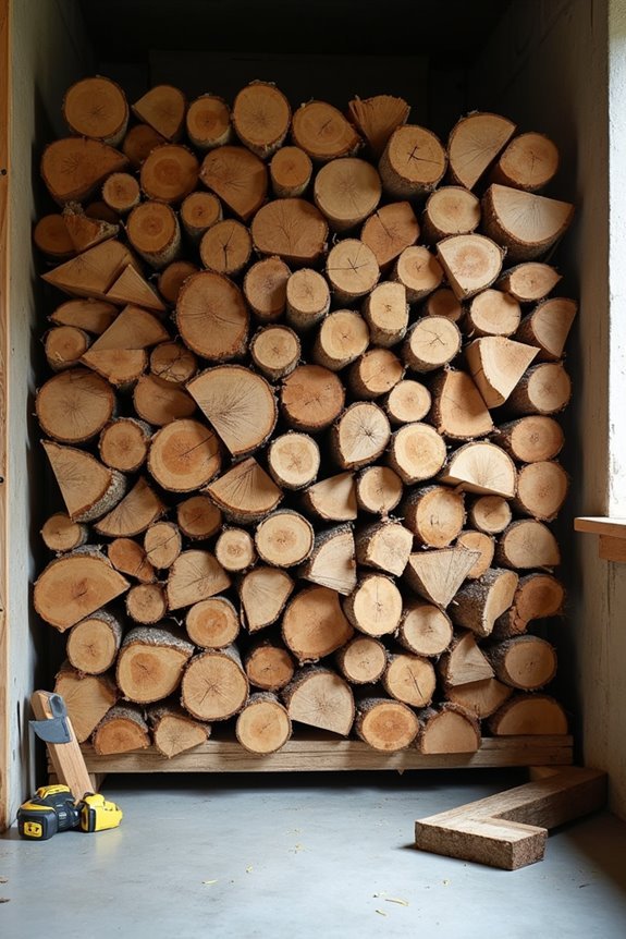 measure stack and fit half cord