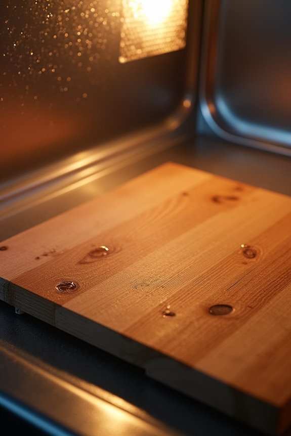 microwave drying reduces warping hazards
