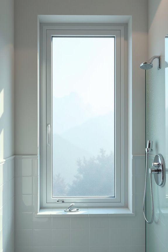 moisture resistant bathroom window materials