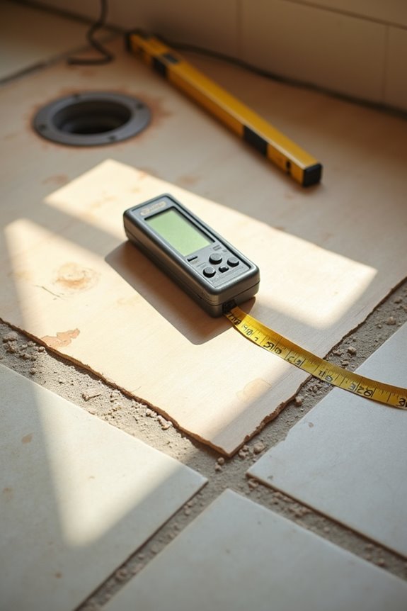 moisture testing governs installation durability