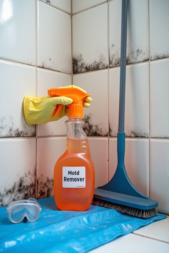 mold cleanup protective gear recommendations