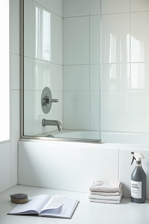 monthly bathroom maintenance routine highlights