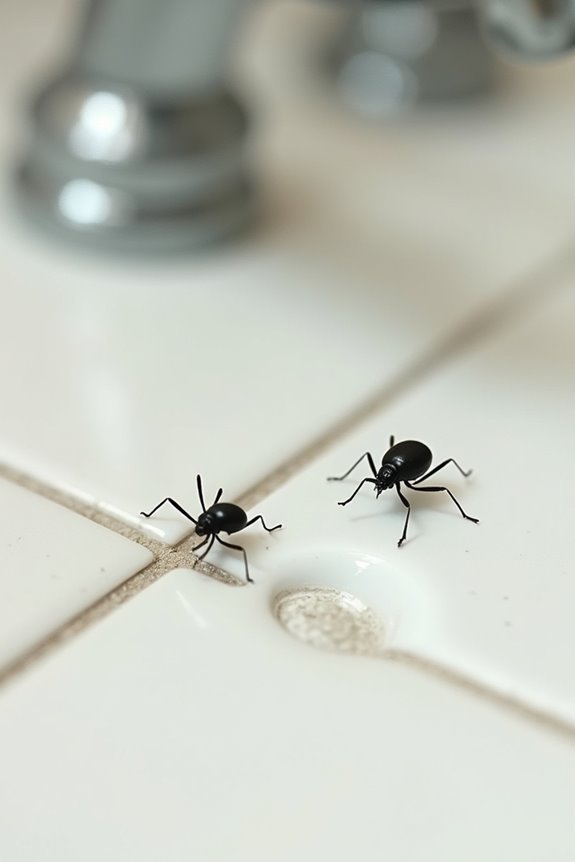 movement and appearance reveal bathroom bugs
