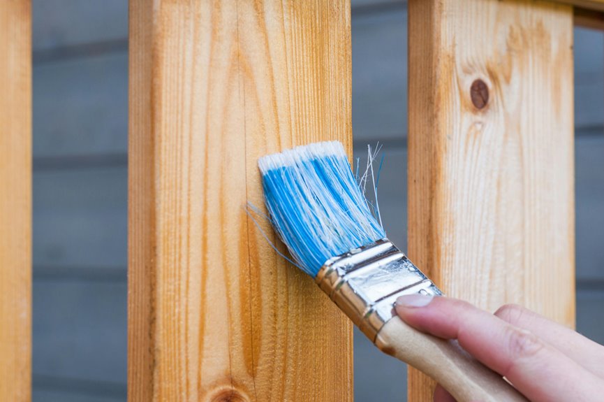 paint over stained wood without priming