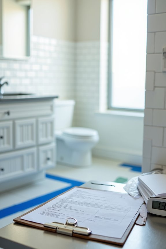 pre application permits inspections timeline