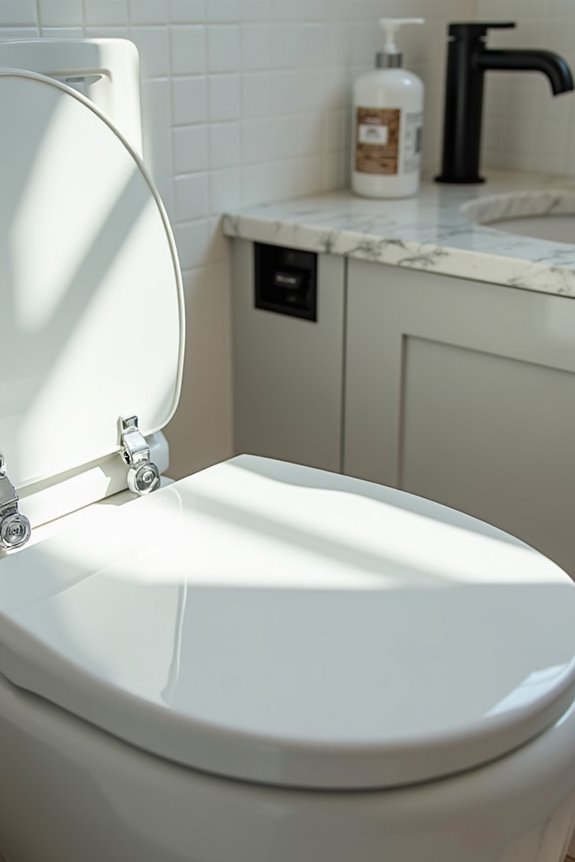 replace seat and wax ring to seal odors