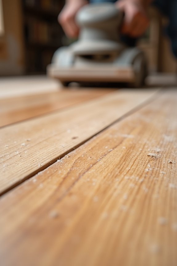 sanded floor coatings wear maintenance