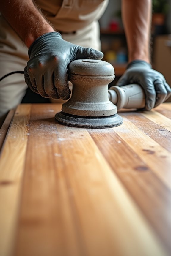 sanding depends on wear layer thickness