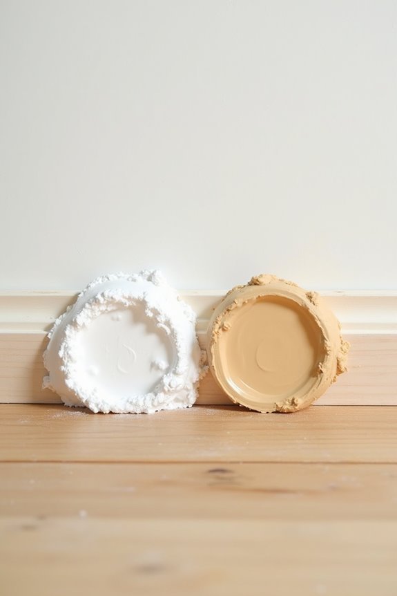 spackle shrinks wood filler lasts