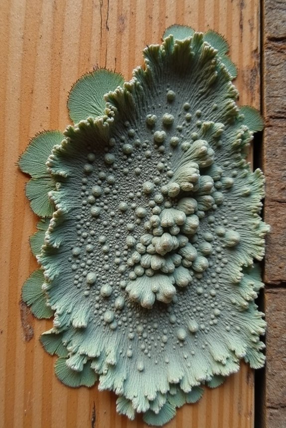 spores porous wood moisture thrive