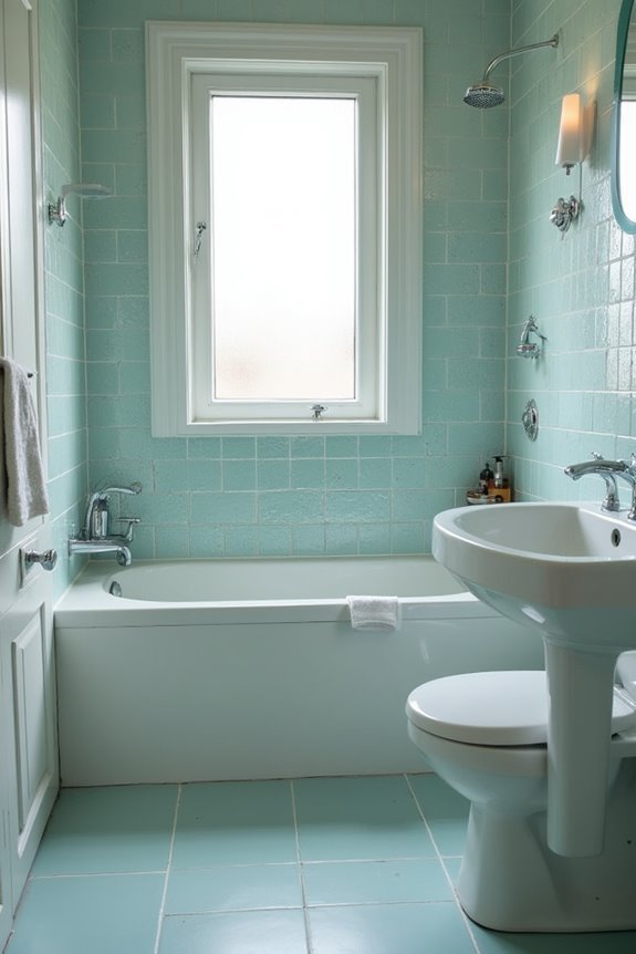 standard full bathroom dimensions and components