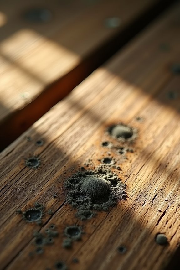 warm dusty dim mold accelerants